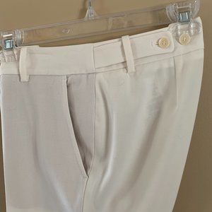 BCBGMAXAZRIA Randall White dress pants